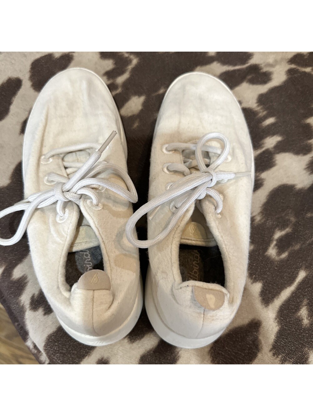 Allbirds Women’s Size 9 White Cream Running Tennis Shoes - Picture 5 of 7